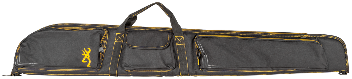 Browning 1419559902 Flexible Shotgun Gun Case Black and Gold for