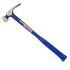 Estwing 25 Oz Big Blue Straight Claw Hammer - One Piece Forged Steel