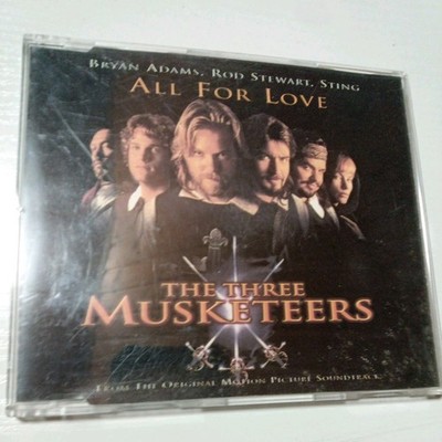 Bryan Adams Rod Stewart Sting   All for love  Maxi CD 1993