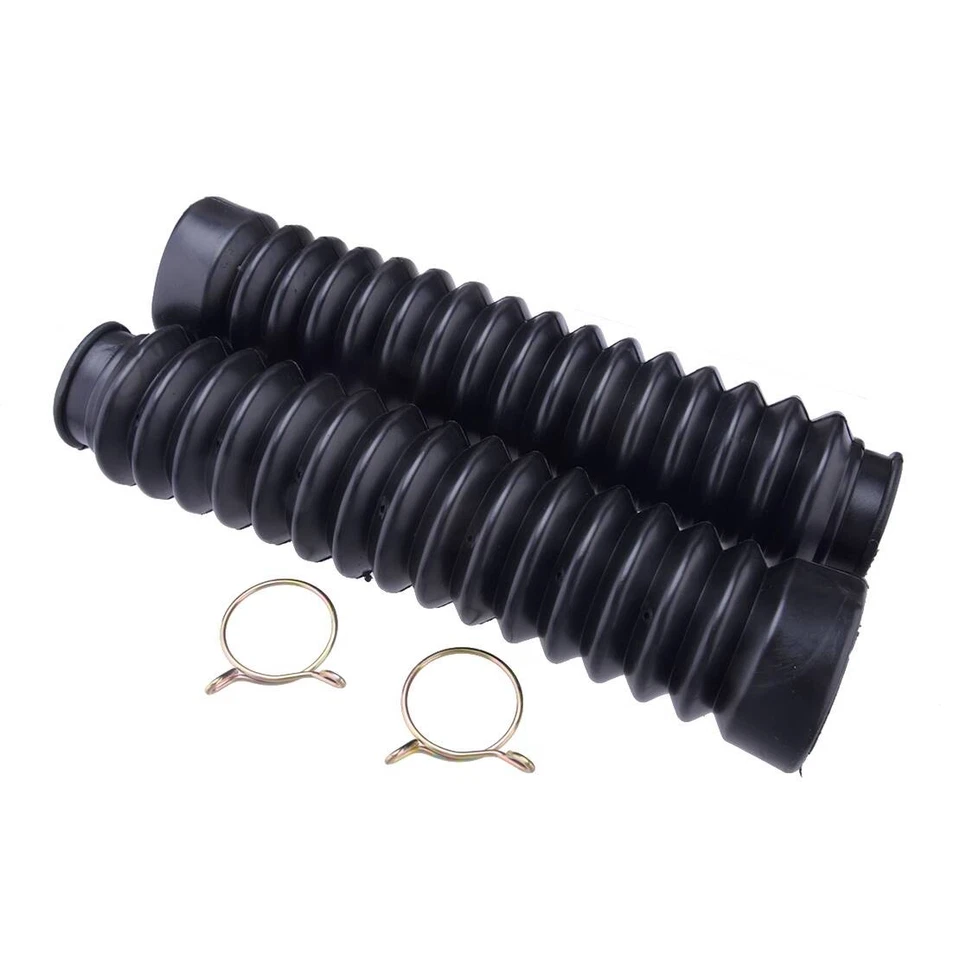 Cubierta de horquilla polainas caimanes con sellos para Honda CRF70F CRF80F CRF100F XR100R Foto 2 de 4