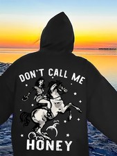 Womens Stylish Skull Print Kangaroo Pocket Hoodie