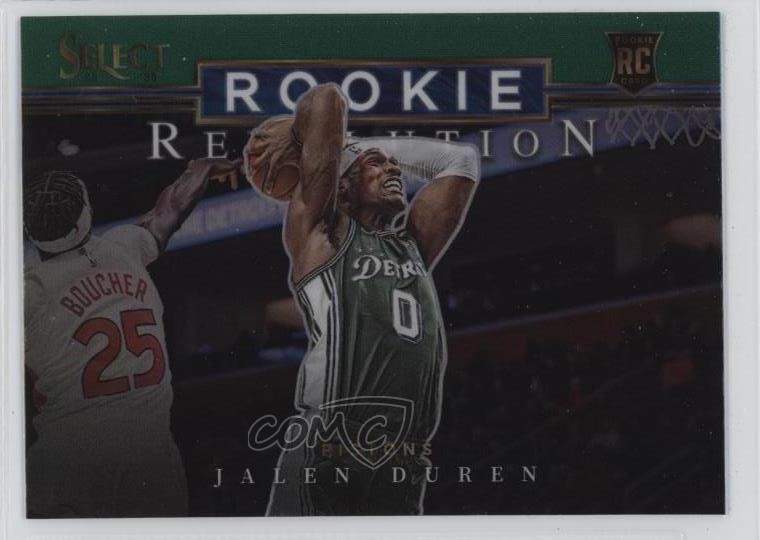 2022-23 Panini Select Rookie Revolution Green Prizm Jalen Duren #27 RC 8af