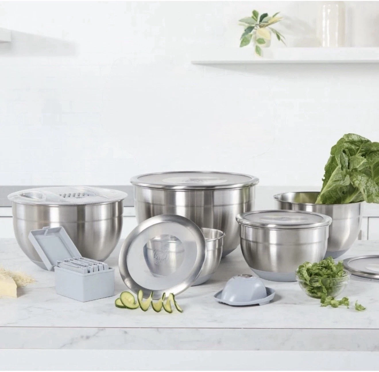 Mixing Bowls set - Royal Prestige - Tazones para Mezclar, Rallar. 5 Tazones
