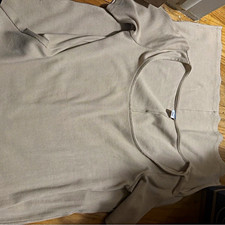 Women's Beige Solid Scoop Neck Short Sleeve Pullover T-Shirr  
