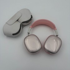 Apple AirPods Max A2096 Over-Ear Headphones Pink w/ Case