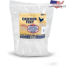 Natural USA Chicken Feet Dog Chews Crunchy Treats Joint Health All Life Stages