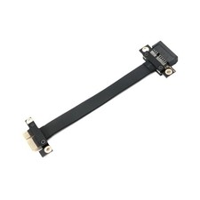 PCI-E PCI Express 36Pin 1X Extension Cable PCIe Gen3 8Gbps For 1U2U Chassis 20cm