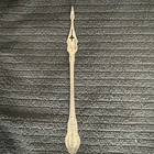 Gorham Butter or Nut Pick, Sterling Silver Pierced, 5 7/8", Monogram