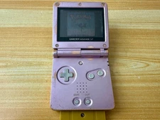 Nintendo Gameboy Advance SP AGS101 Pearl Blossom Pink Handheld System Console