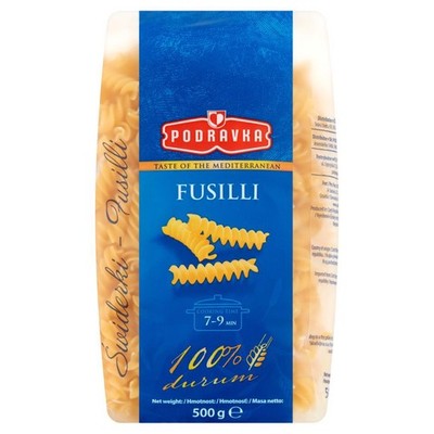 5907573338729 Podravka Makaron świderki fusilli 500 g PODRAVKA