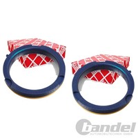 2X febi WÄLzlager FÜR Domlager Vorne Passend FüR Audi 100 200 V8 | 01331