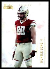 2021 Wild Card Matte White Hunter Long Rookie Boston College Eagles #MBC-49. rookie card picture