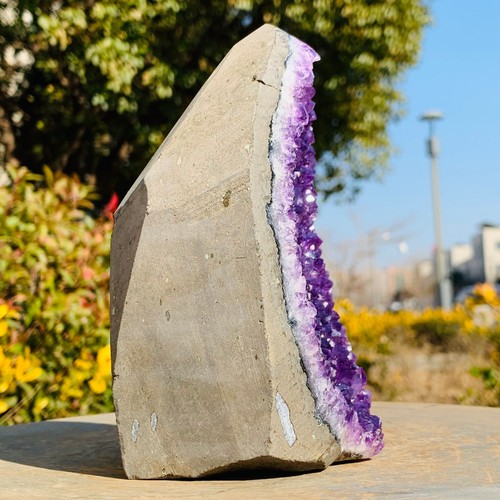 2.49LB Natural Amethyst Cluster Quartz Crystal Druzy Geode Stone Reiki Healing - Picture 9 of 10
