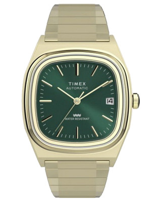 Q Timex 1983 Reissue Classic Gold Tone Stainless Steel Men's Watch
