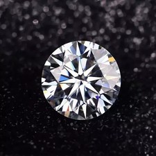 1 Ct GGA Certified Clarity VVS1 Natural D Color Round Cut Lab Grown CVD Diamond