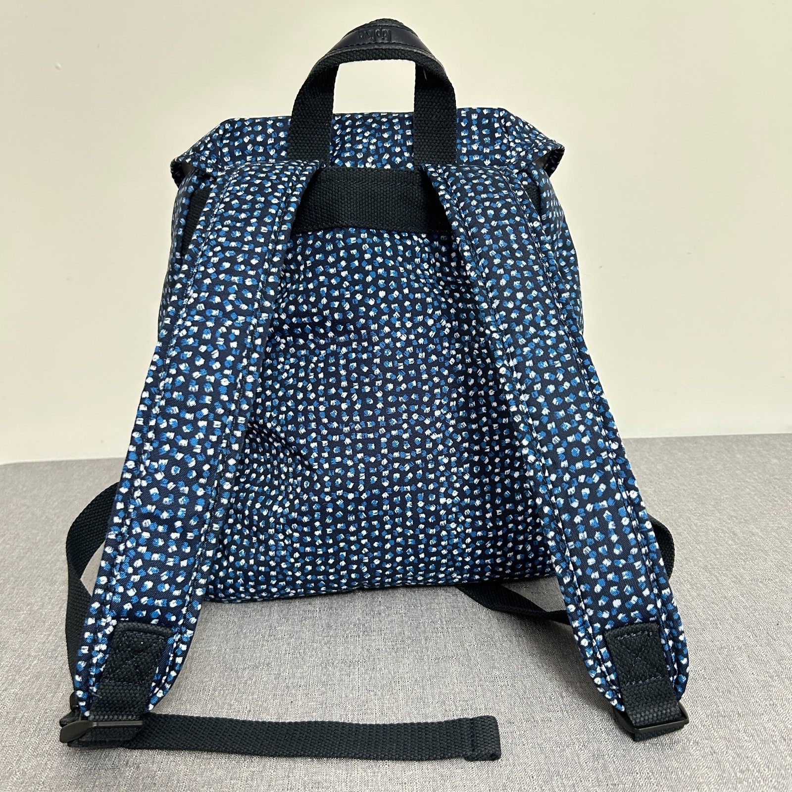 KIPLING CITY PACK Blue Scribble Pattern Backpack … - image 2