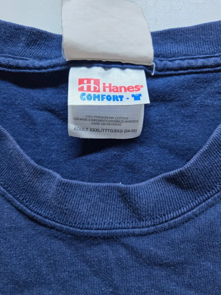 Camiseta Vintage Bulldog Classics Label - MACK TRUCKS 3X Azul Foto 3 de 4