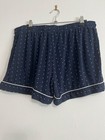 Joyaria blue/white polka dot short sleeve/shorts pajamas size Large — photo 5
