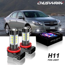 Fit Chevy Malibu 2006-2012 6000k Led Fog Lamp Light Bulbs H11 Pure White 2x Fit Chevy Malibu 2006-2012 6000k Led Fog Lamp Light Bulbs H11 Pure White 2x