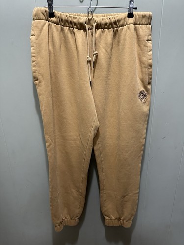 United Tribes Of Ghanda Women’s Workout Gym Yoga Sleep Sweatpants Golden Size 12