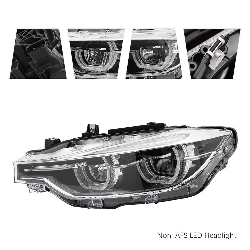LH For 2016-2019 BMW 3 Series F30 F31 Headlight LED Left Driver Side Headlight Foto 3 de 4