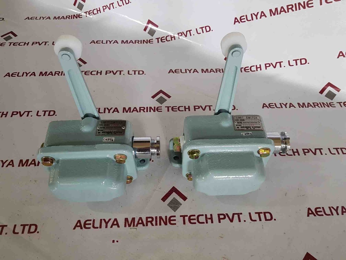 Nakamura Electric Dmr-bw4-04 Limit Switch 600v 10a-250v 20a