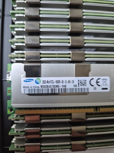 Samsung 32GB 2Rx4 PC3L 10600R 1333mhz DDR3 ECC Registered Ram M393B4G70DM0-YH9