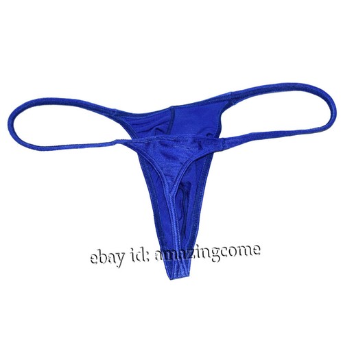 Men Enhance Pouch Thong Bikini G-String Minikini Tangas Posing Underwear T-back - Picture 8 of 22