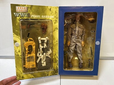 Figurine Elite Force US Pilot Lt Doc Miller - 12-16 Ans - Plastique Et Tissu - Neuf