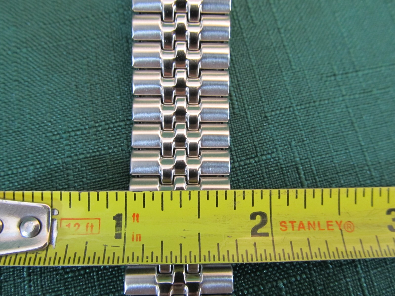 New Speidel EuroFlex Expansion Wrist Watch Band Silver Tone Made in USA