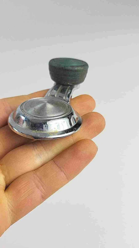 Corvette C2 1967 manivela de ventana de ventilación - azul Foto 2 de 4