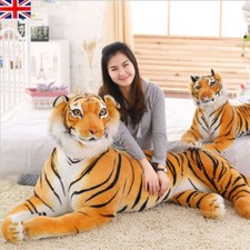 Large Giant Tiger Teddy Leopard Wild Animal Soft Stuffed Toy Kids Plush Doll