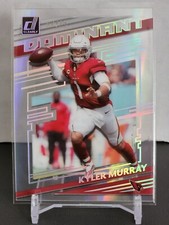 2021 Panini Donruss Clearly Kyler Murray Dominant Holo Silver # /10 Cardinals SP