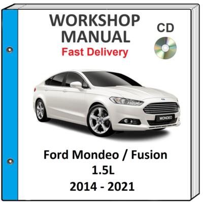 FORD FUSION 2014 2015 2106 2017 2018 2019 2020 SERVICE REPAIR WORKSHOP MANUAL CD