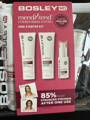 NEW SEALED Bosley MD Mendxtend, Strengthening System, Mini Starter Kit