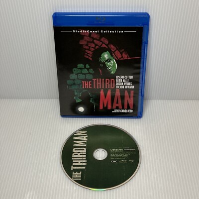 The Third Man (Blu-ray, 1949, B&W, StudioCanal Collection) O Welles, Rare OOP
