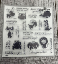 CTMH Stamp Of The Month - You're the G.O.A.T S2203 New Retired
