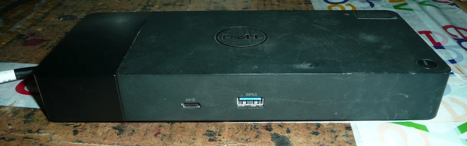 Estación de acoplamiento Dell K20A WD19S USB-C Thunderbolt USB 3.0 04JXDM con 130 W CA #NA Foto 3 de 3