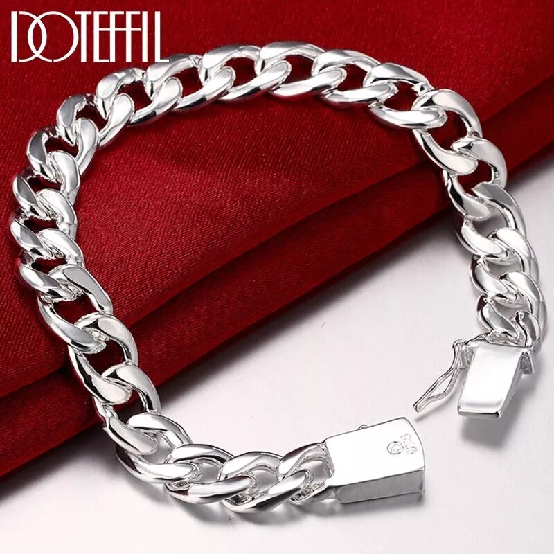 Bold silver bracelets sale