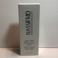 Nassif MD Dawn to Dusk Exfoliate  Cleanse AM  PM Facial Cleanser 2 fl. oz.