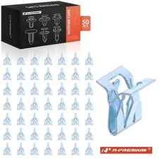 A-Premium 50Pcs Interior Trim Panel Fastener Clips for Ford F-150 Focus Chrysler