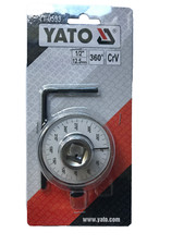 YATO 1/2" Drehwinkelmesser Winkelmessgerät Winkelmesser 0-360 Grad YT-0593