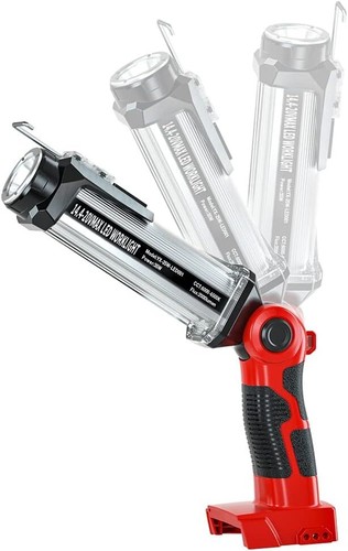 2000LM LED Work Light for Milwaukee 18V Li-ion Battery 35W Camping Flashlight US - Picture 11 of 11