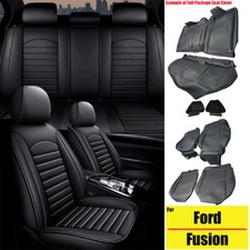 (All inclusive Custom)Car 5-Seat Covers Cushion Pad For Ford Fusion 2013-2020