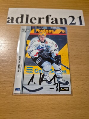 DEL 05-06 2005-2006 SIGNIERT Michael Hackert Löwen Frankfurt Lions