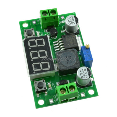 LM2596 DC to DC Buck Step Down Converter Module Voltage Regulator Led Voltmeter