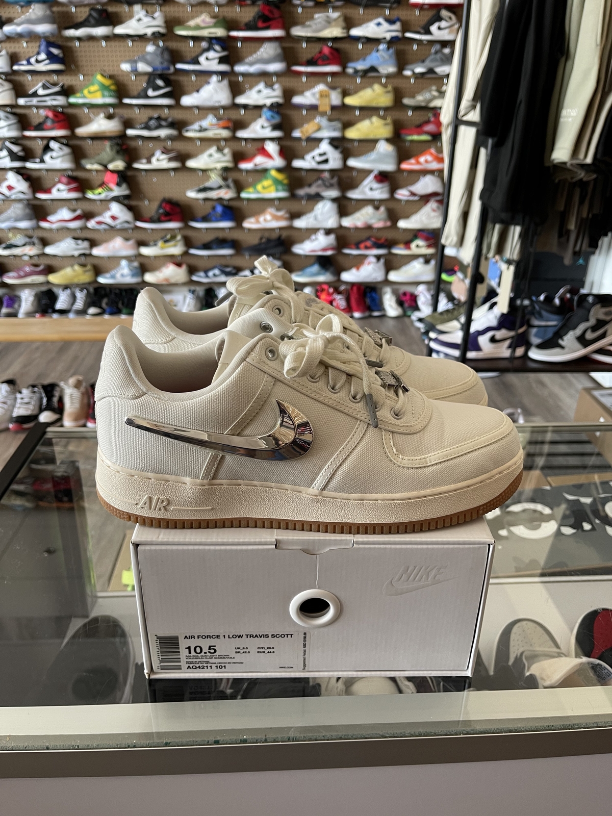 Nike Air Force 1 Low Travis Scott Sail 
