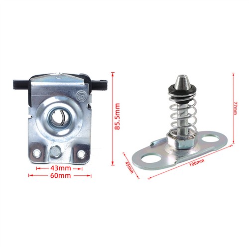 Lower & Upper Catch Latch Hood Lock Kit for BMW E39 E46 E53 M3 M5 X5 51238229807 - Picture 3 of 5
