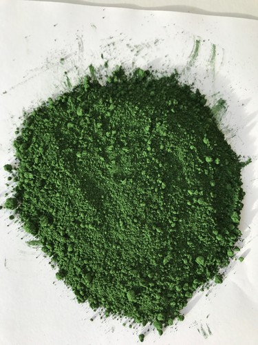 Chromoxid Grün Pigment 0,5kg Pulver für Beton, Putze, Gips, Schleifen (€19,60/kg