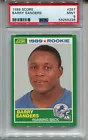 1989 Score Barry Sanders Rookie Card RC Graded PSA 9 Mint Football #257